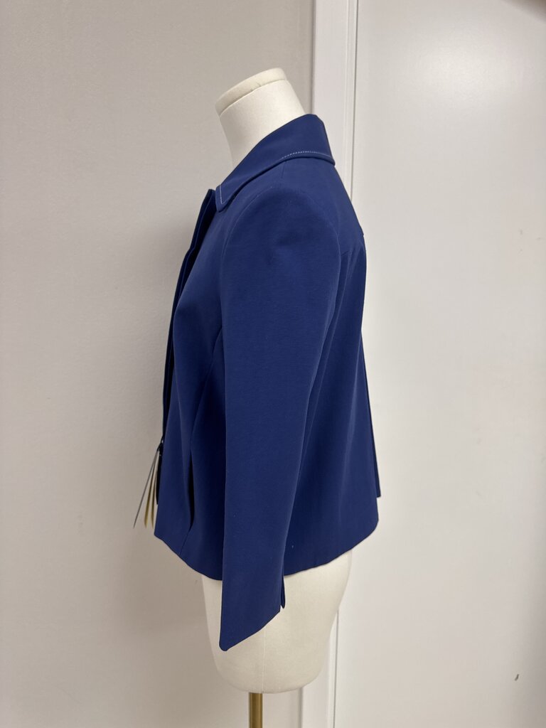 Piazza Sempione Blue Boxy Blazer NWT