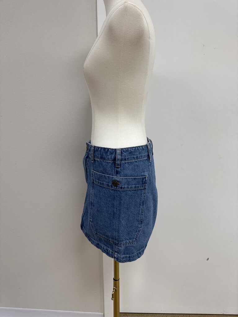 Frame Denim Mini Skirt