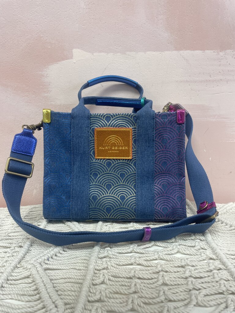 Kurt Geiger Denim Southbank Tote