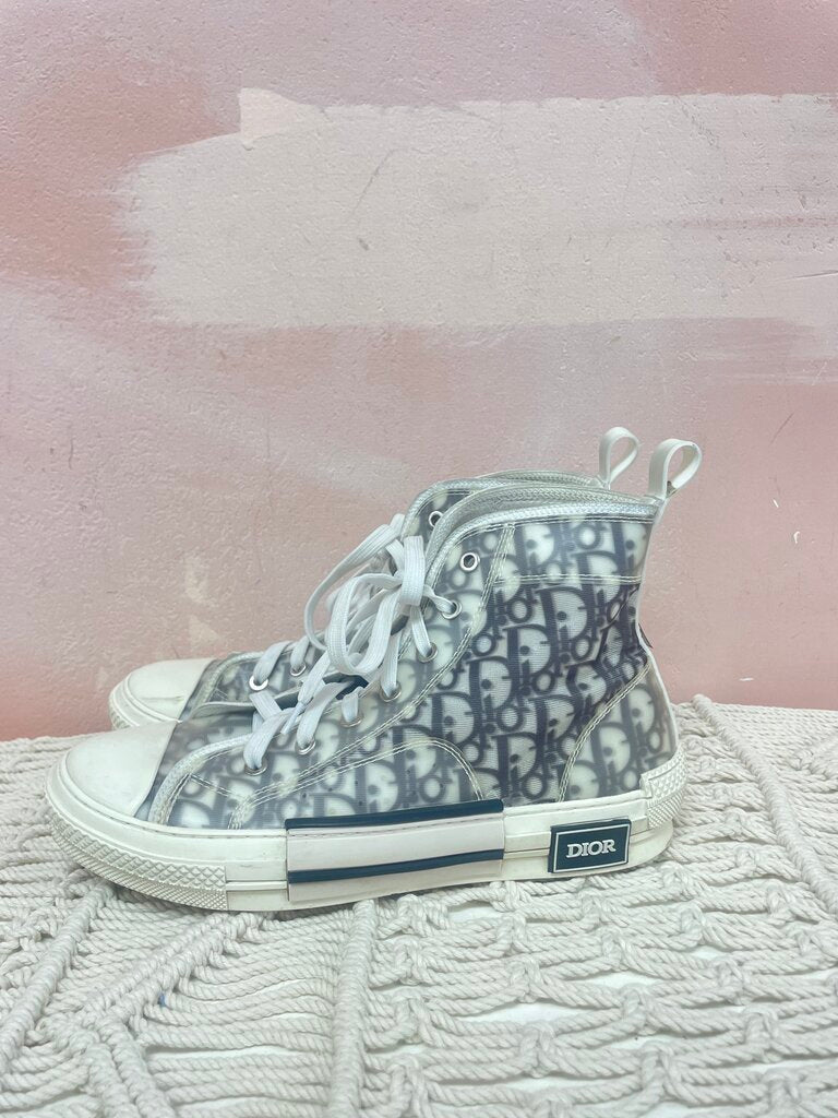 Dior Logo B23 League High Top Sneaker (Orig $1200)