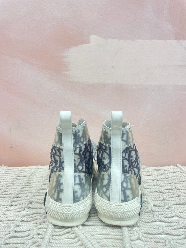 Dior Logo B23 League High Top Sneaker (Orig $1200)