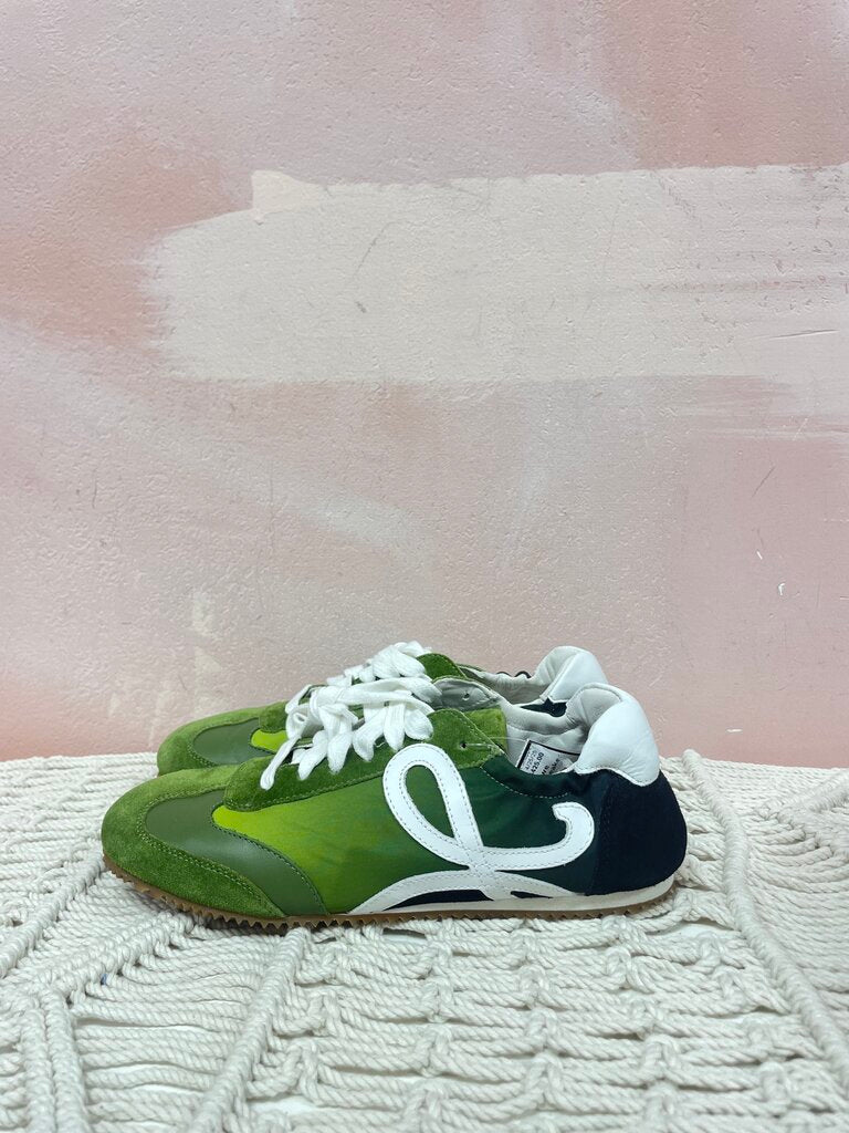 Loewe Green Ballet Sneaker