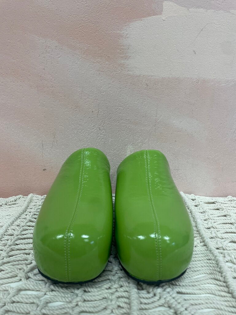 Simon Miller Avocado Patent Mule