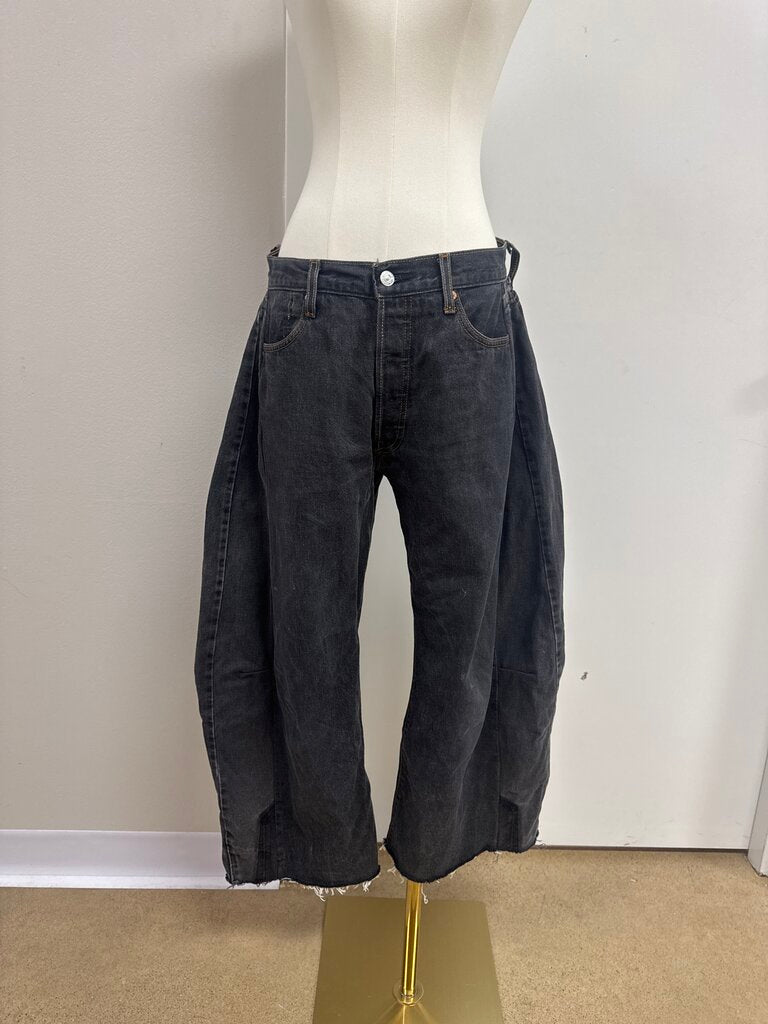 Levi's Black Barrel Jean