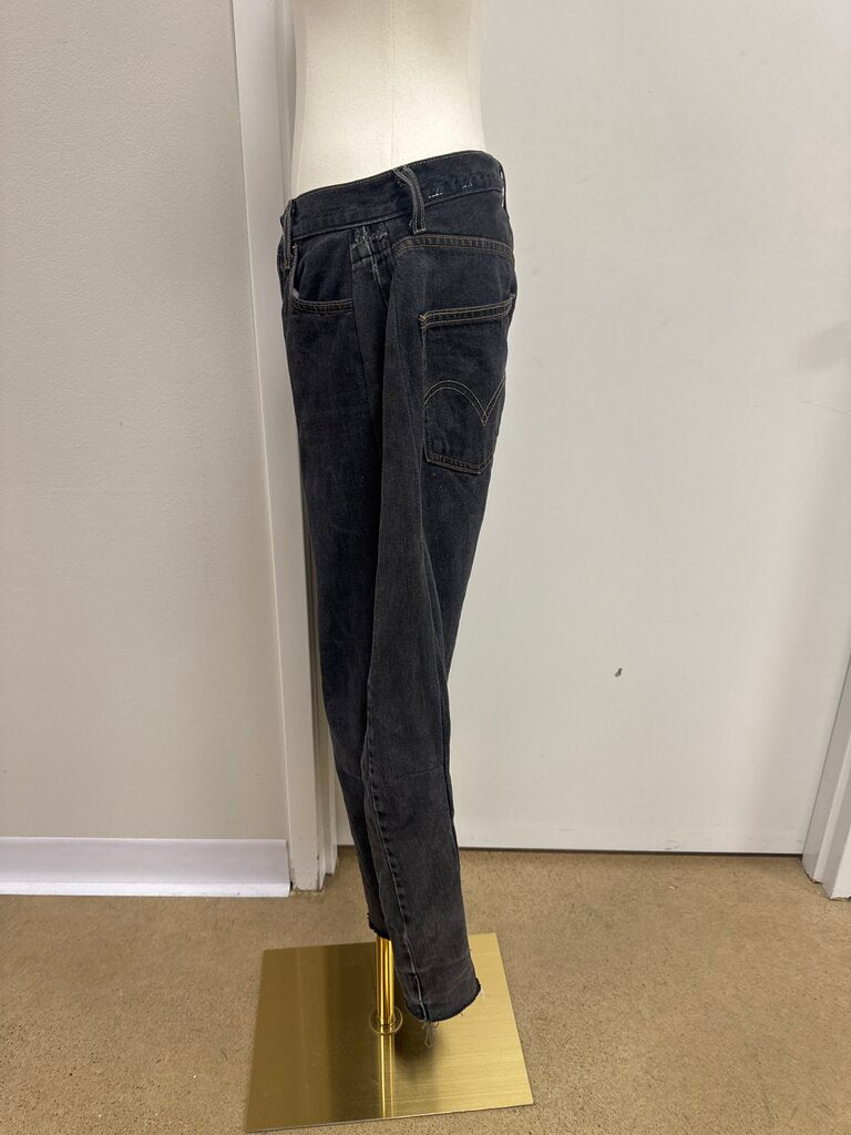 Levi's Black Barrel Jean