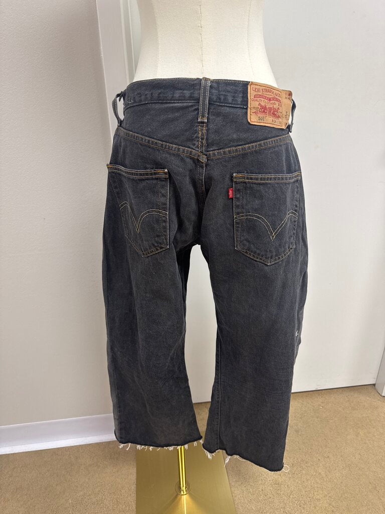 Levi's Black Barrel Jean