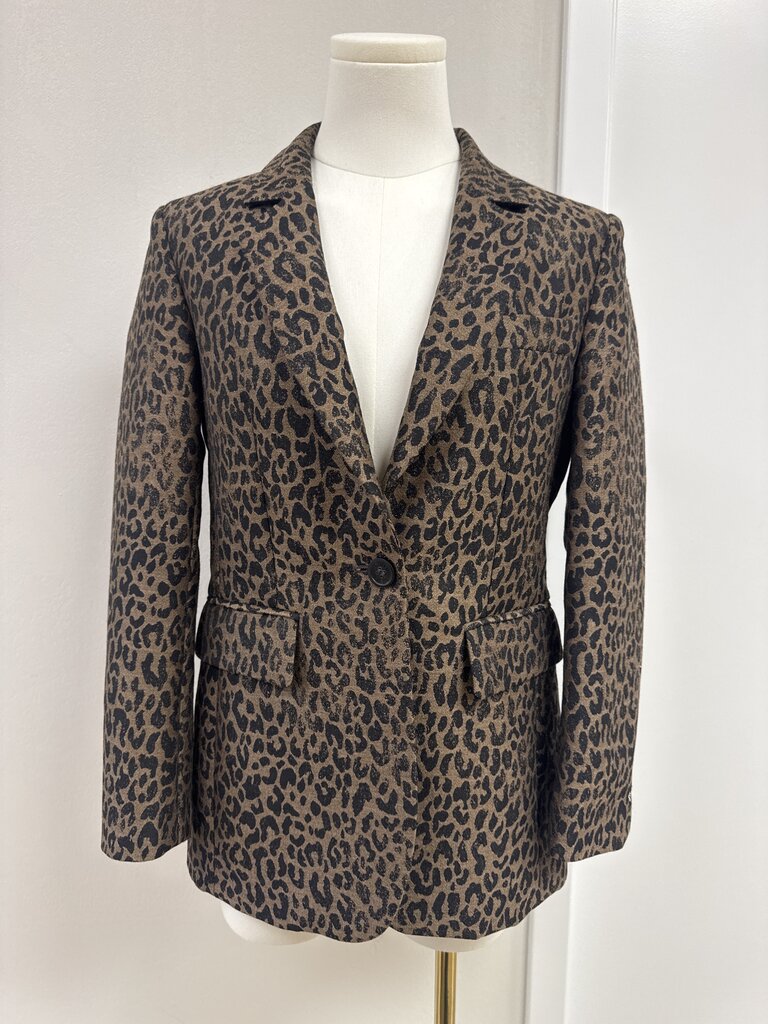 Golden Goose Animal Print Blazer