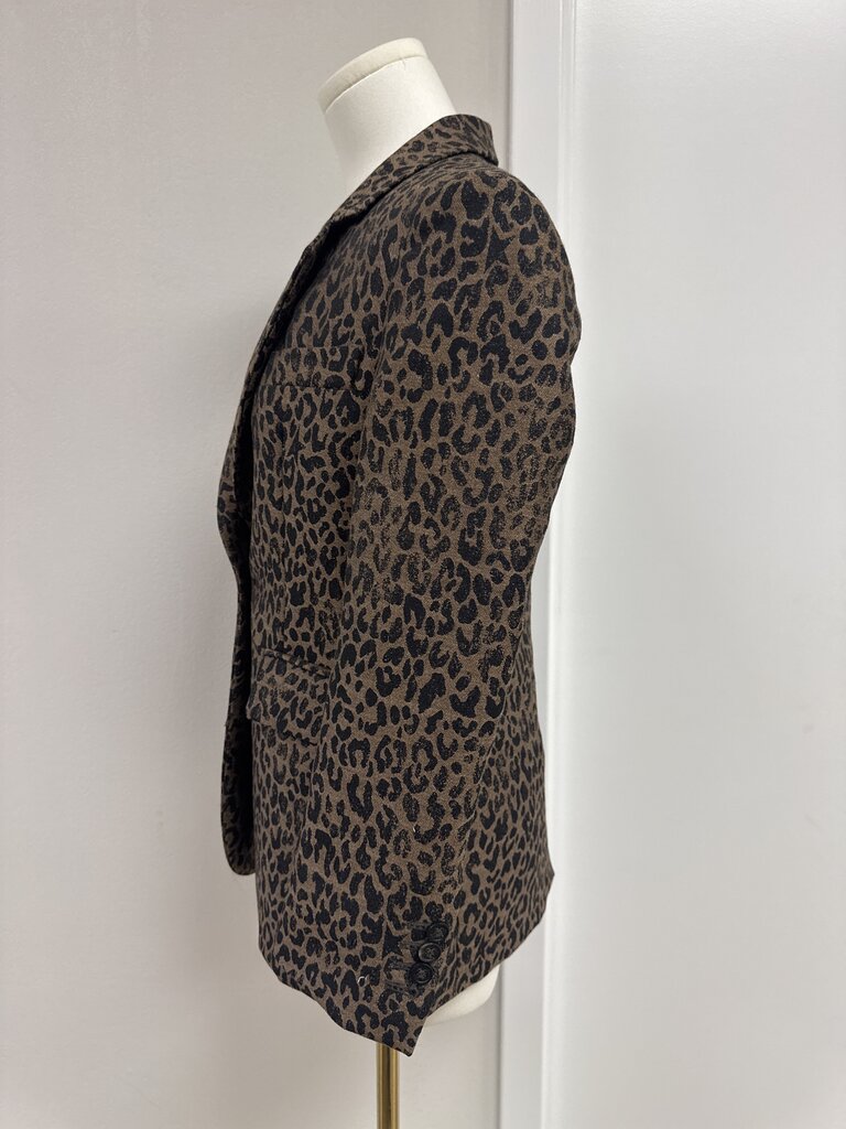 Golden Goose Animal Print Blazer