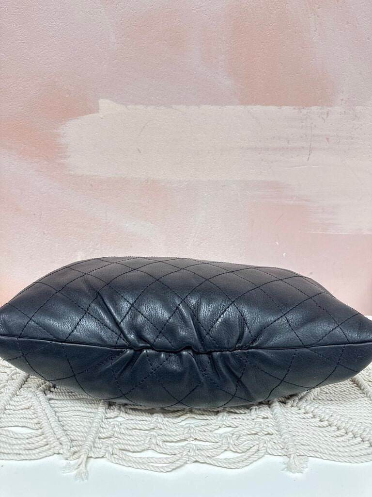 Chanel Black Quilted Paris Edinburgh Hobo '13-14