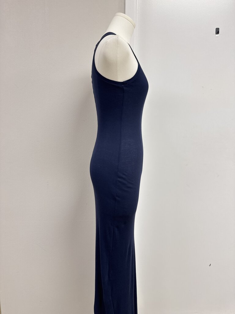 Splendid Navy Ribbed Tank Dress NWT