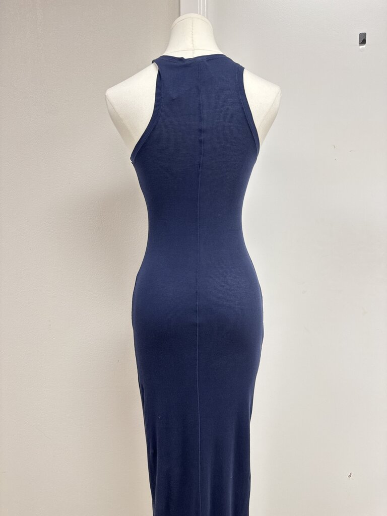 Splendid Navy Ribbed Tank Dress NWT