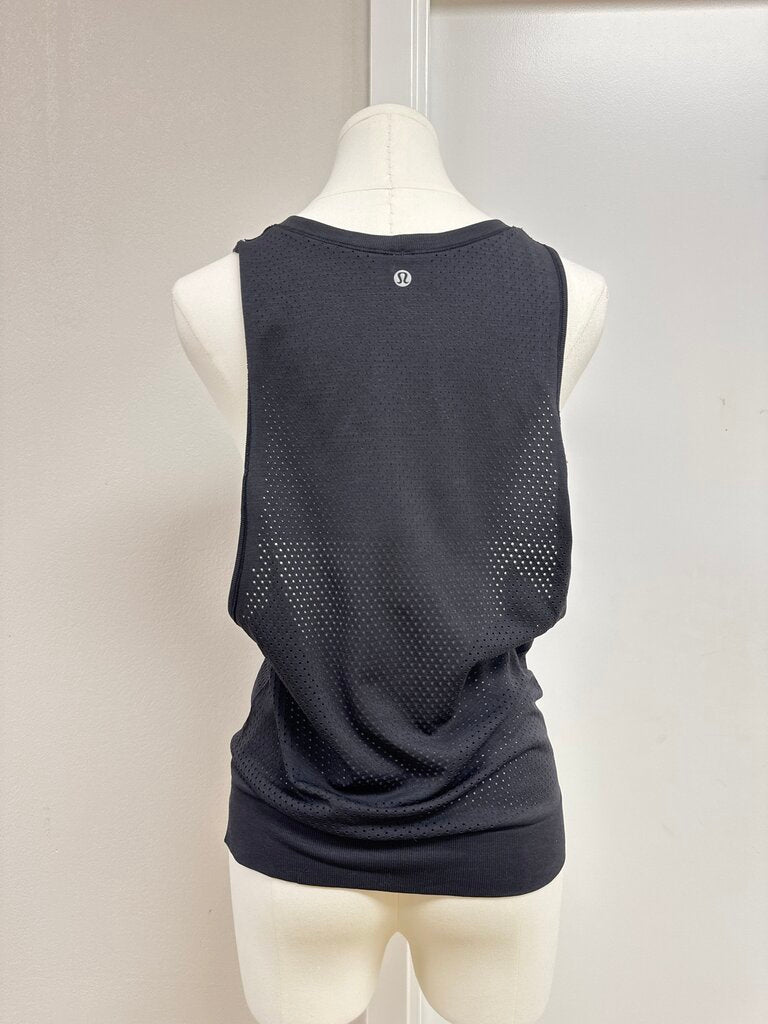 Lululemon Black Perforated Tank