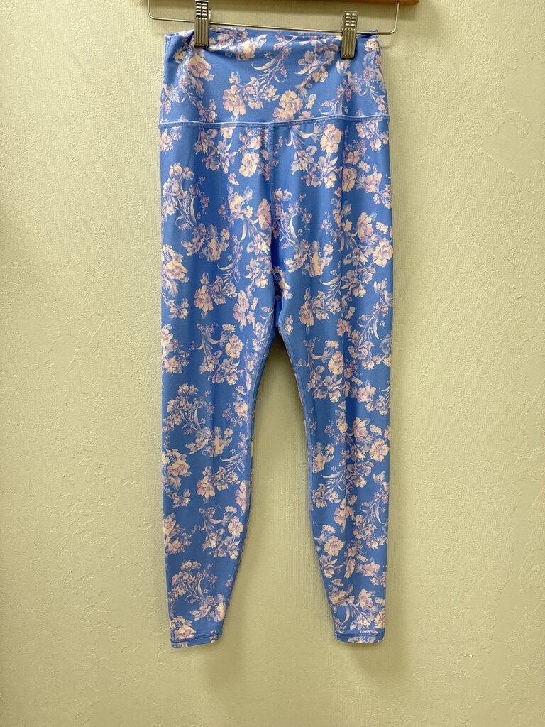 Spiritual Gangster BLue Floral Legging