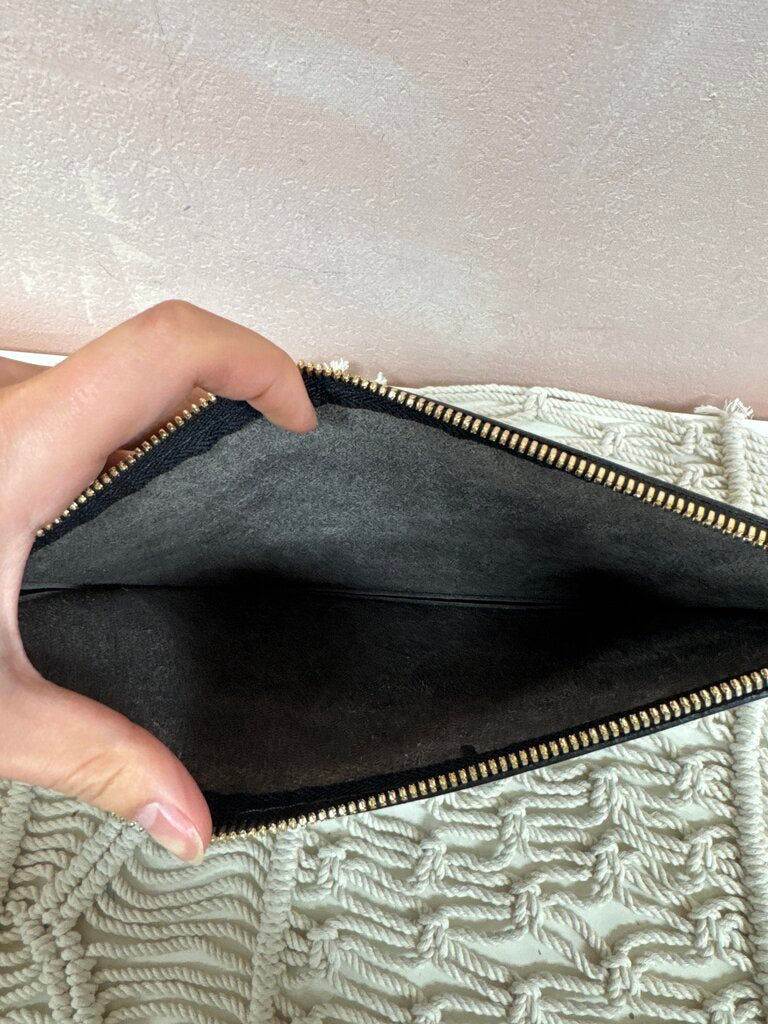 Fount Wolf Grey Pochette Clutch