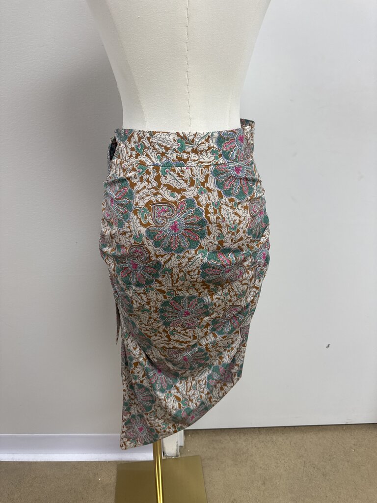 Veronica Beard Carmel Multi Paisley Skirt NWT
