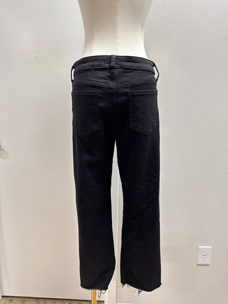 Kut Black Straight Leg Jean
