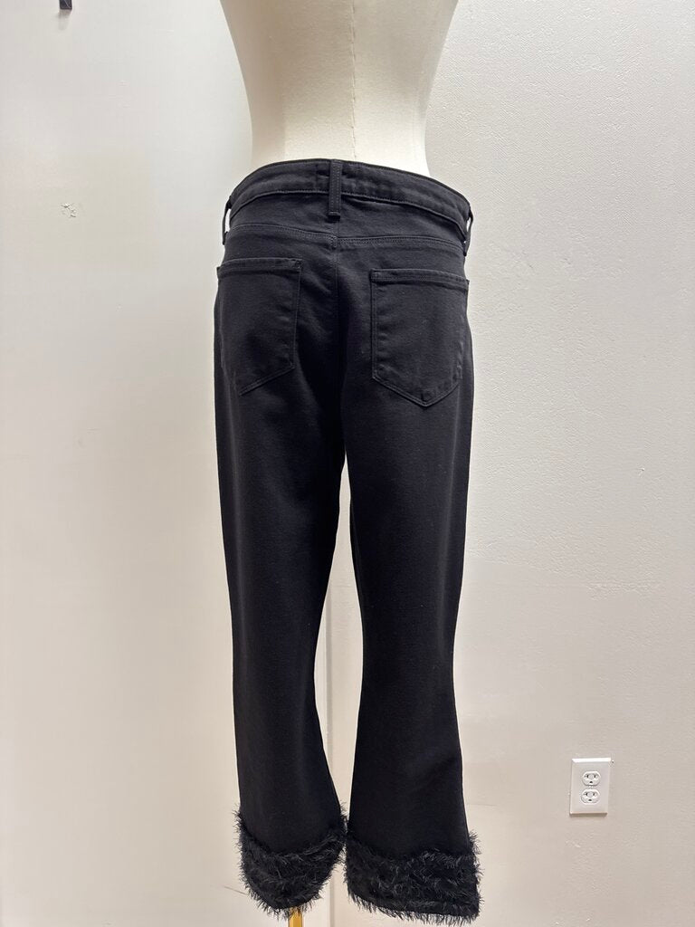 L'Agence Black Straight Leg Jean