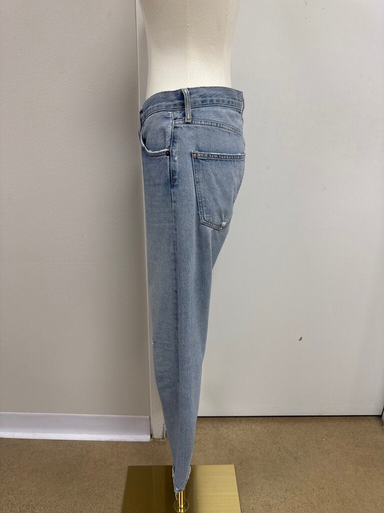 AGOLDE Straight Leg Wide Jean