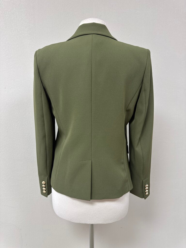 Generation Love Olive Crepe Blazer NWT