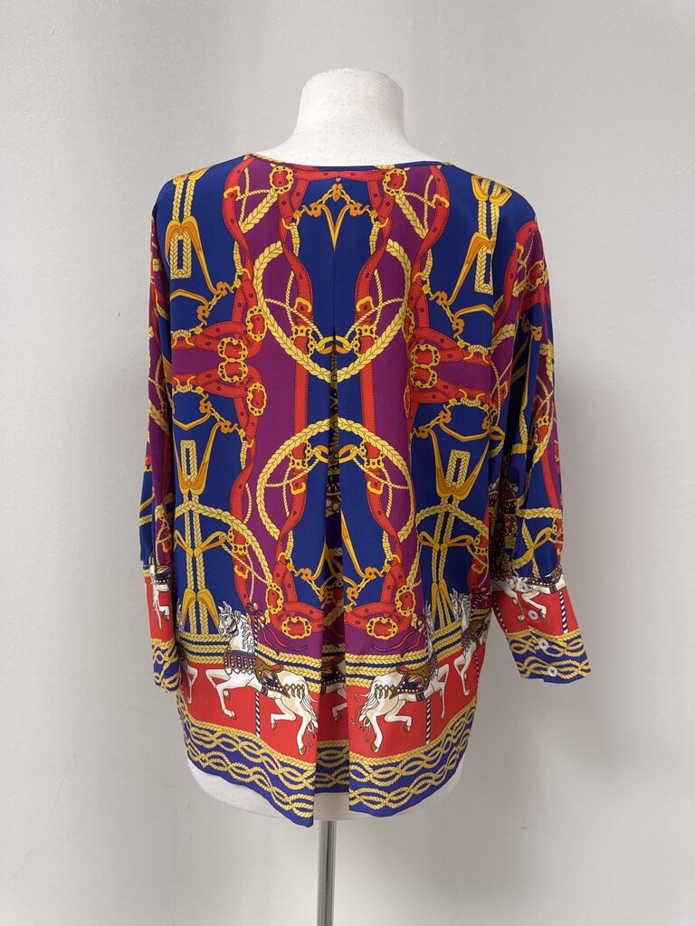 Tyler Boe Multi Tie Front Blouse NWT