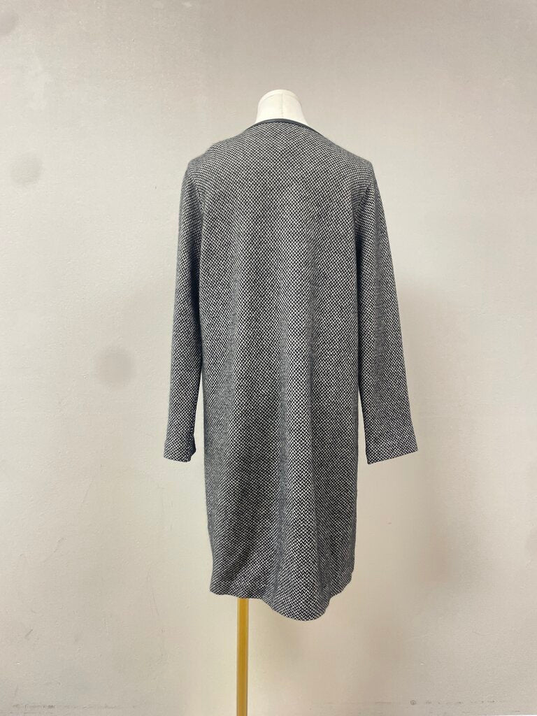 Ralph Lauren Black Label Cashmere Cardigan With Leather Trim