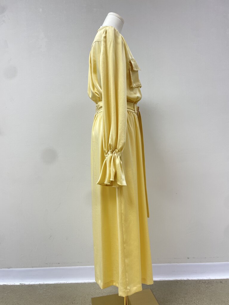 Ramy Brook Long Sleeve Belted Maxi Dress