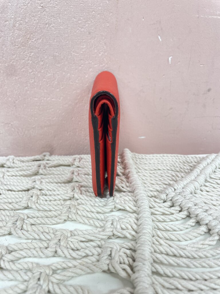 Tory Burch Orange Flap Wallet