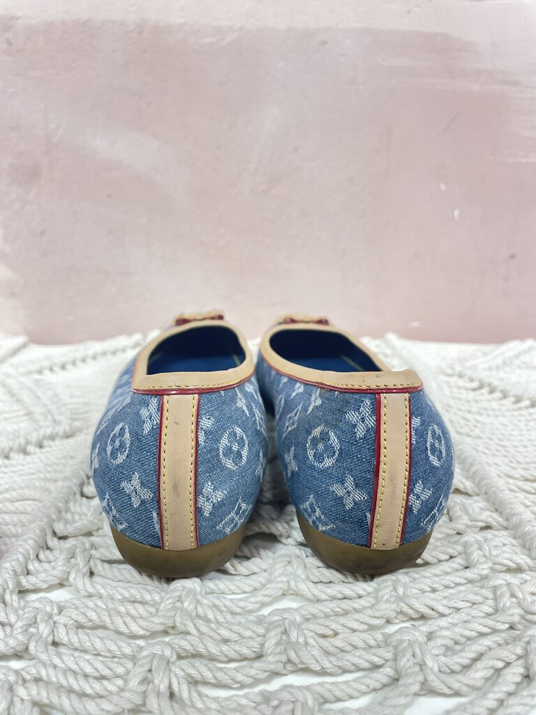 Louis Vuitton Monogram Denim Ballet Flat (As Is)