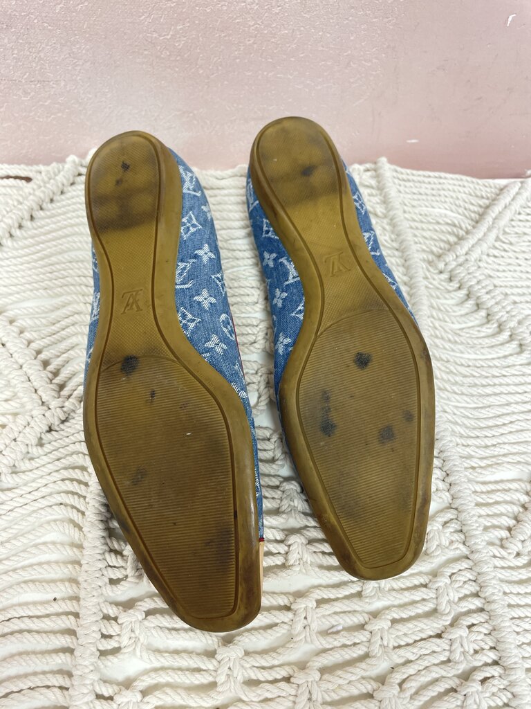 Louis Vuitton Monogram Denim Ballet Flat (As Is)