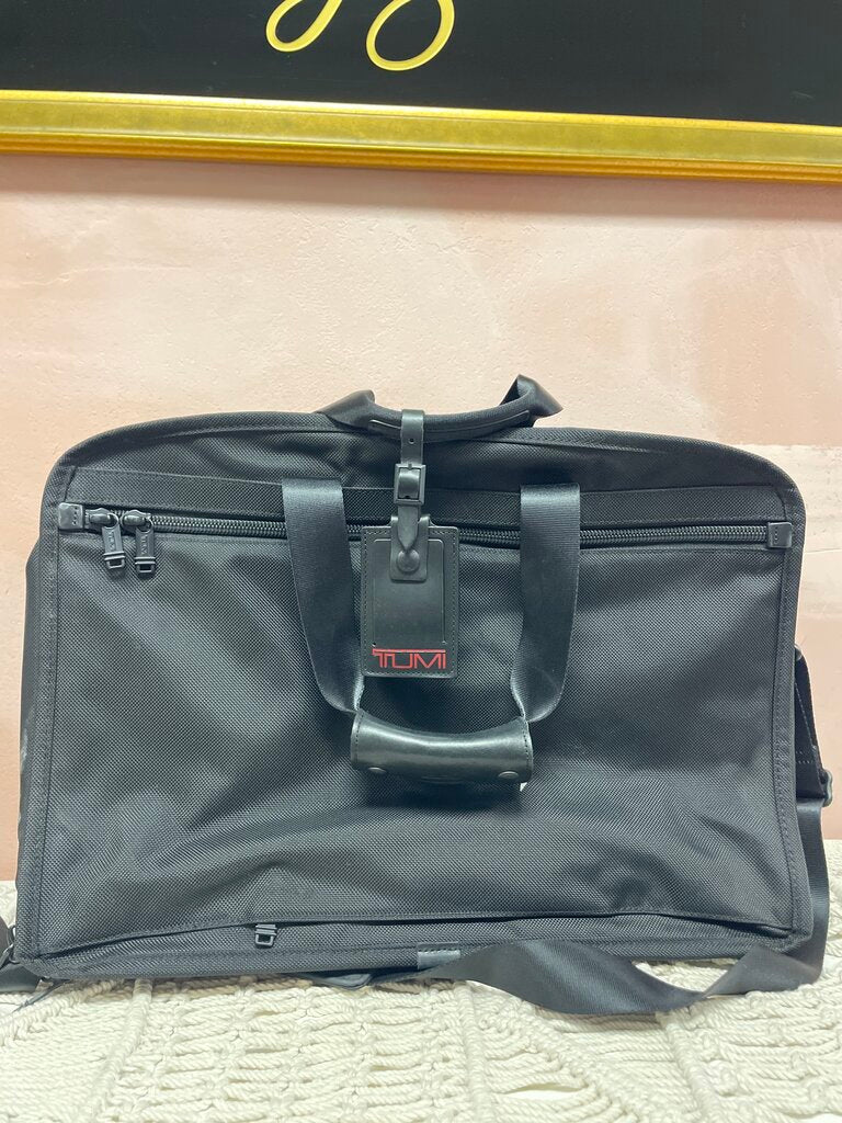 Tumi Black Duffel Bag