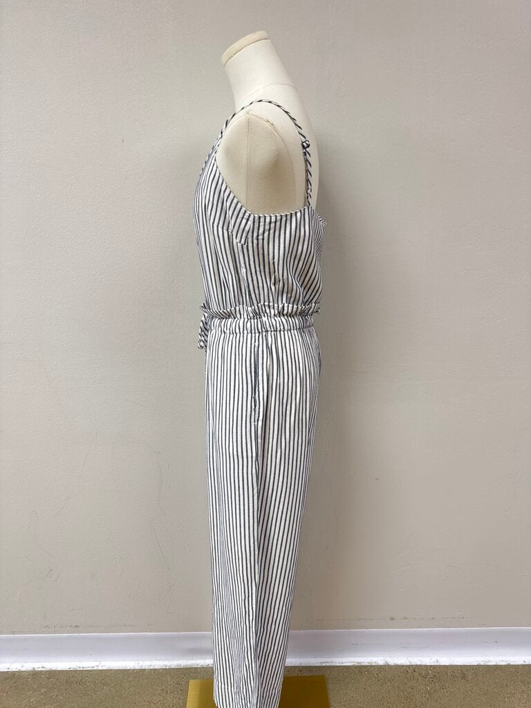 Splendid Blue Striped Jumpsuit