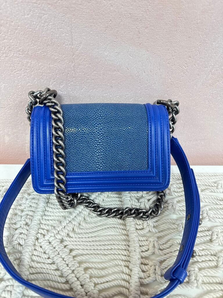 Chanel Stingray Mini Boy Bag (Dust Bag and Box)