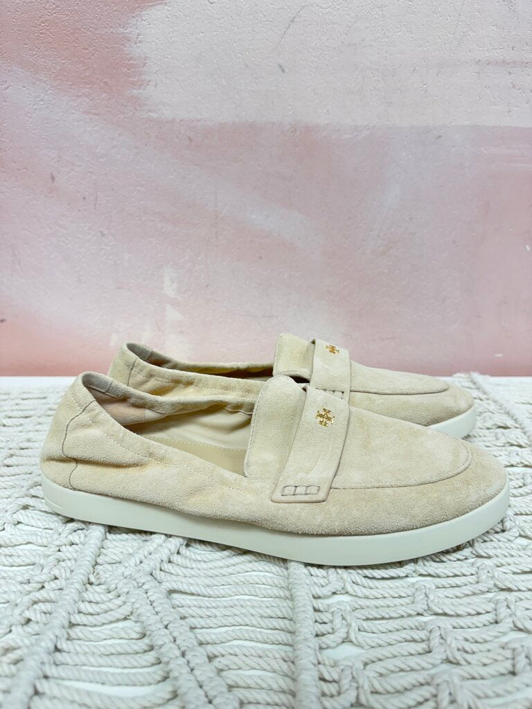 Tory Burch Tan Suede Loafer NWT