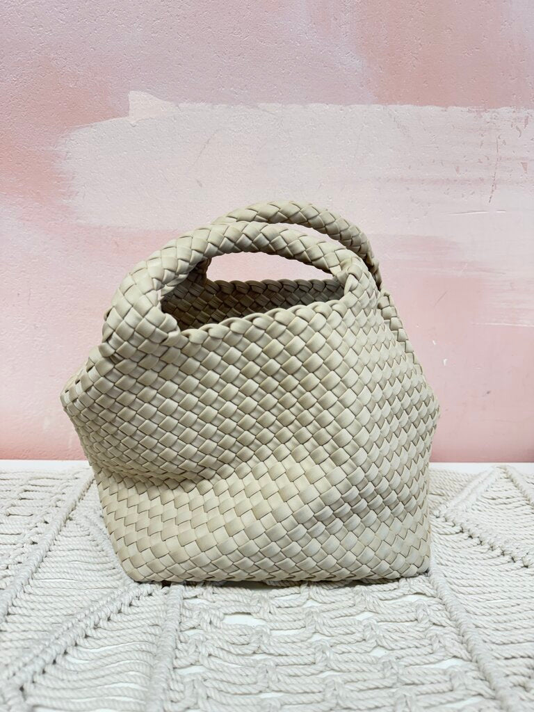 Naghedi Tan Woven Tote