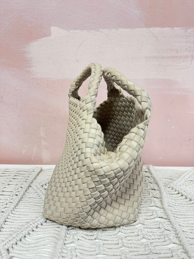 Naghedi Tan Woven Tote