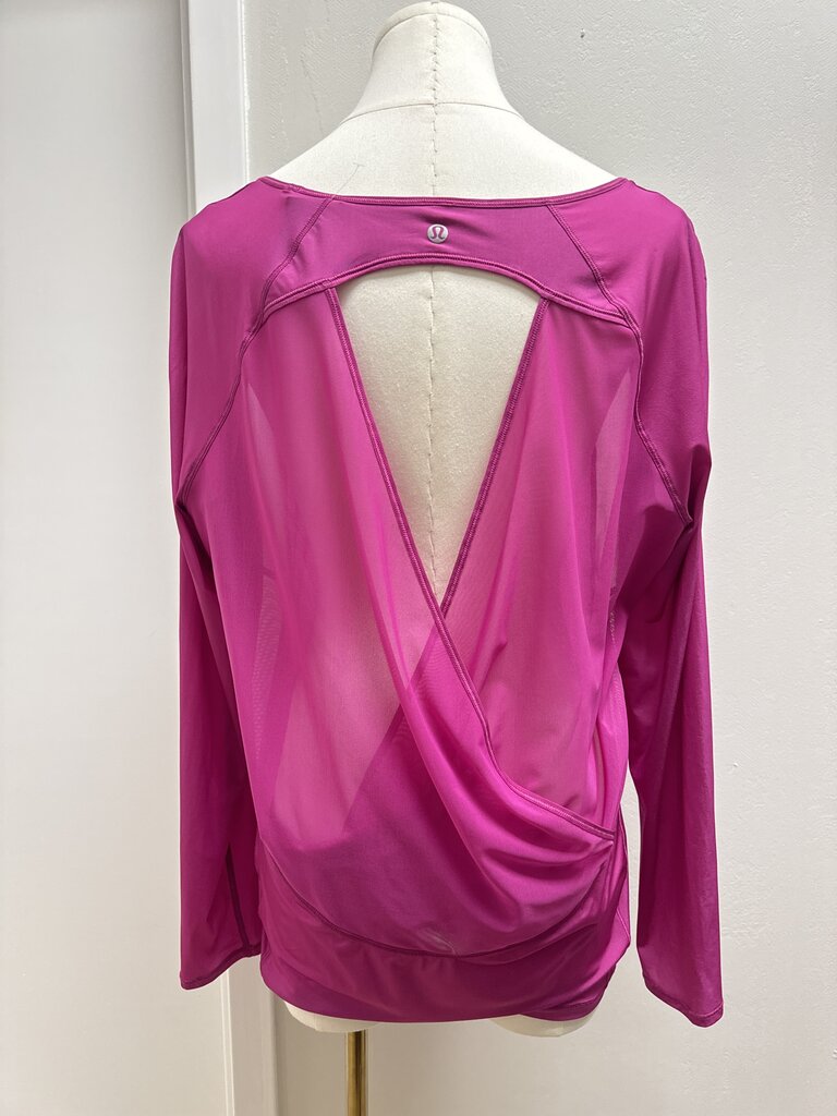 Lululemon Pink Long Sleeve Top