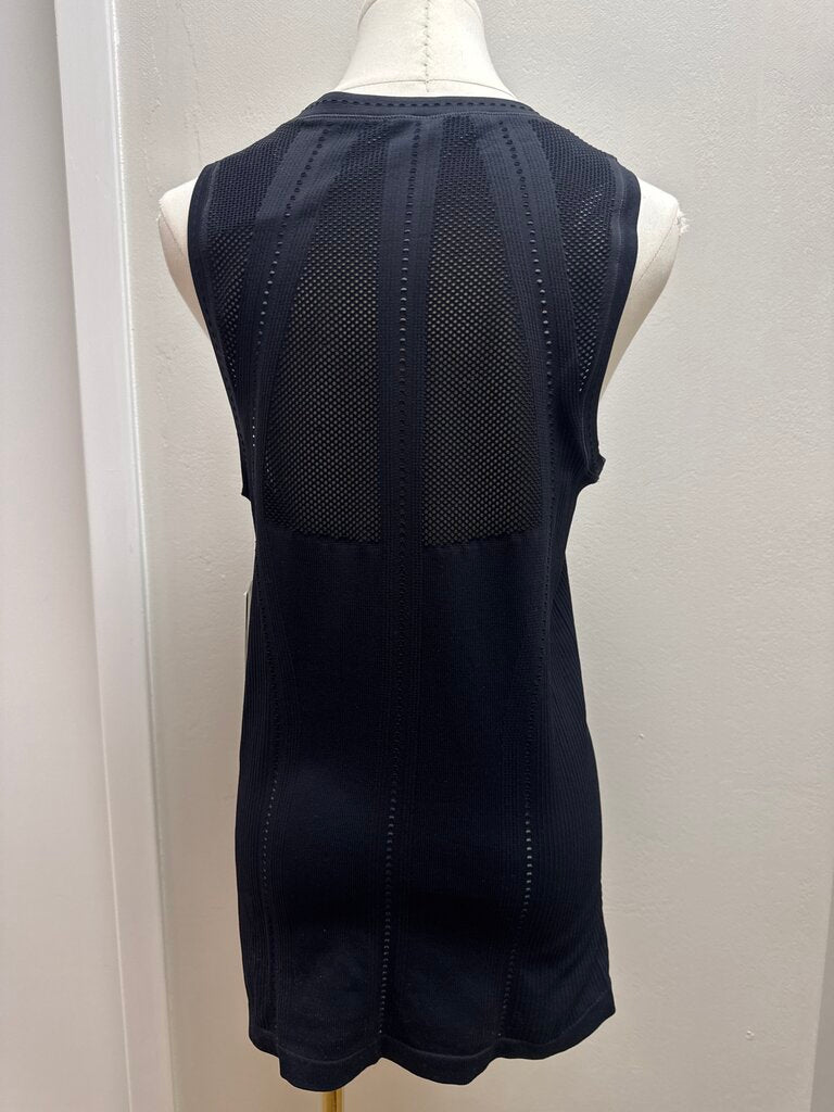 Athleta Black Perforated Tank NWT