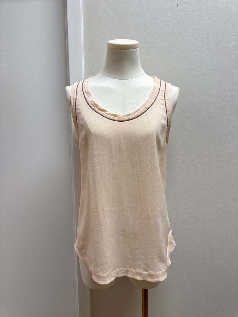 Brunello Cucinelli Peach Tank Top