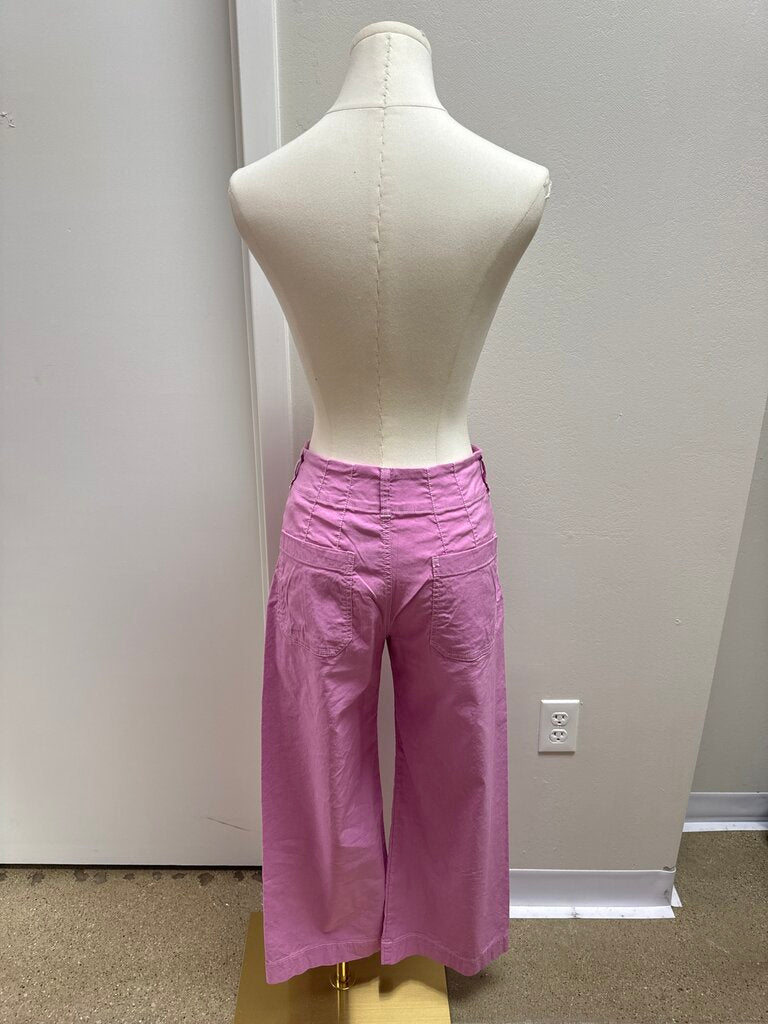 Maeve Lavender High Waisted Pant