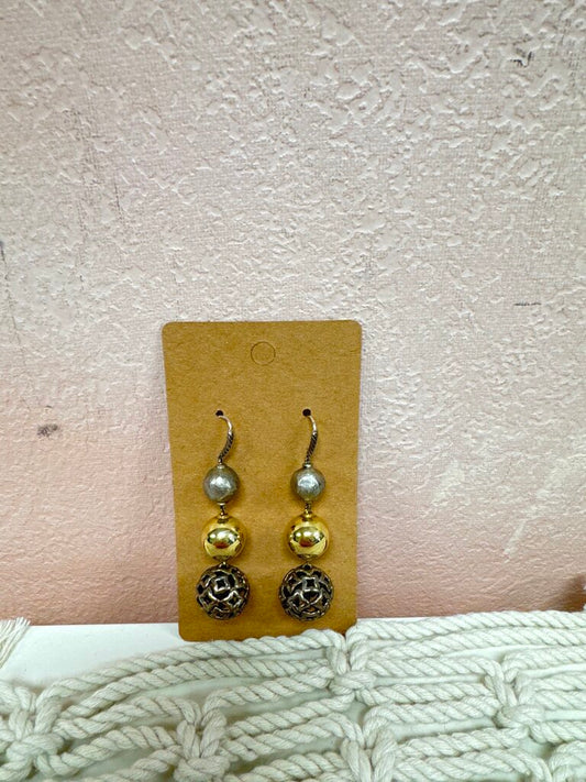 David Yurman Two Tone Bead Earring