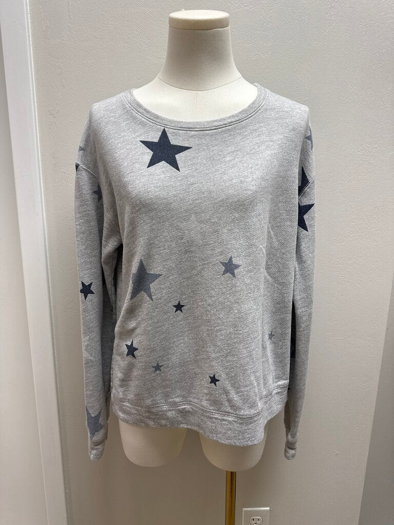 Sundry Grey Star Sweatshirt