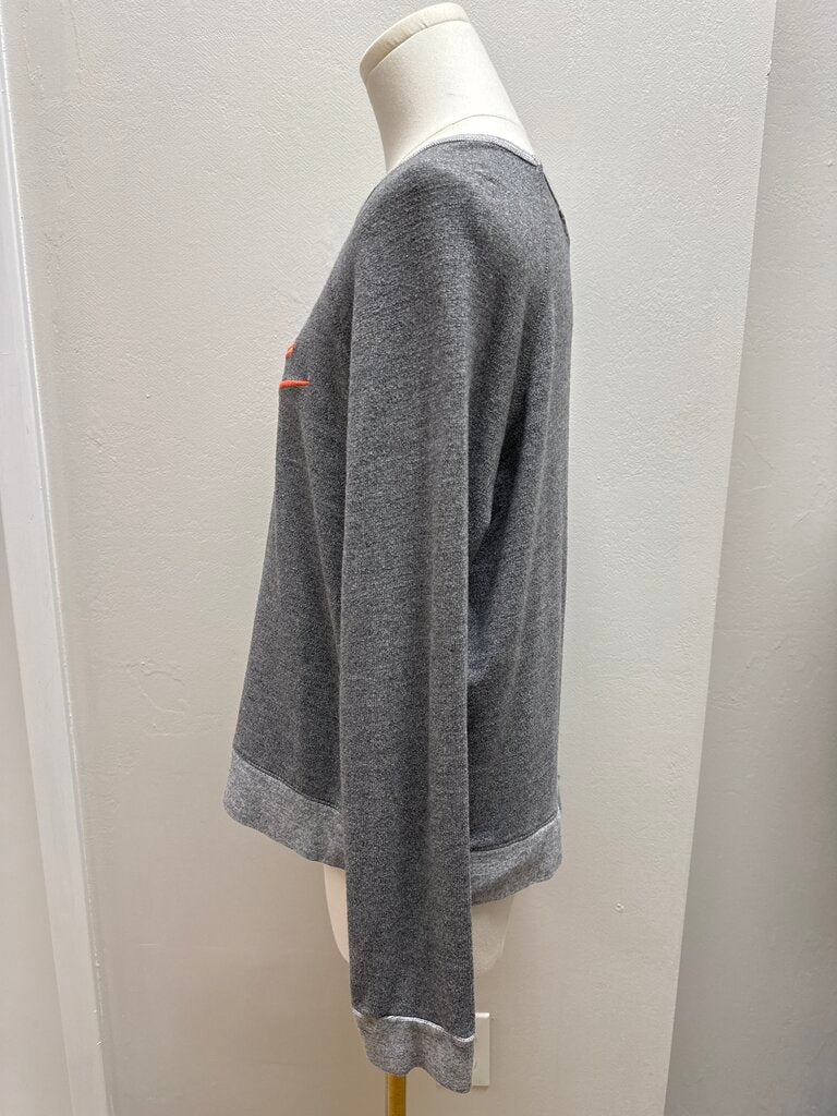 Sundry Grey Love Sweatshirt