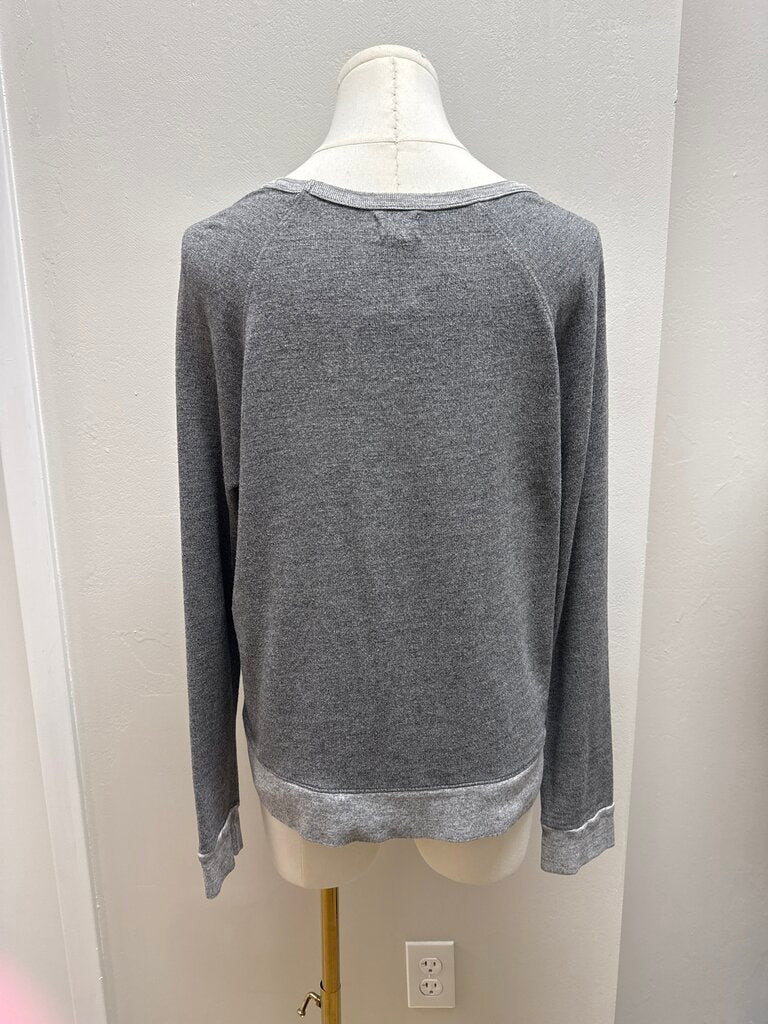Sundry Grey Love Sweatshirt