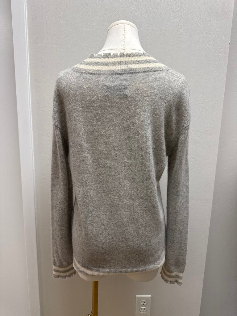 RtA Grey Crewneck Sweater