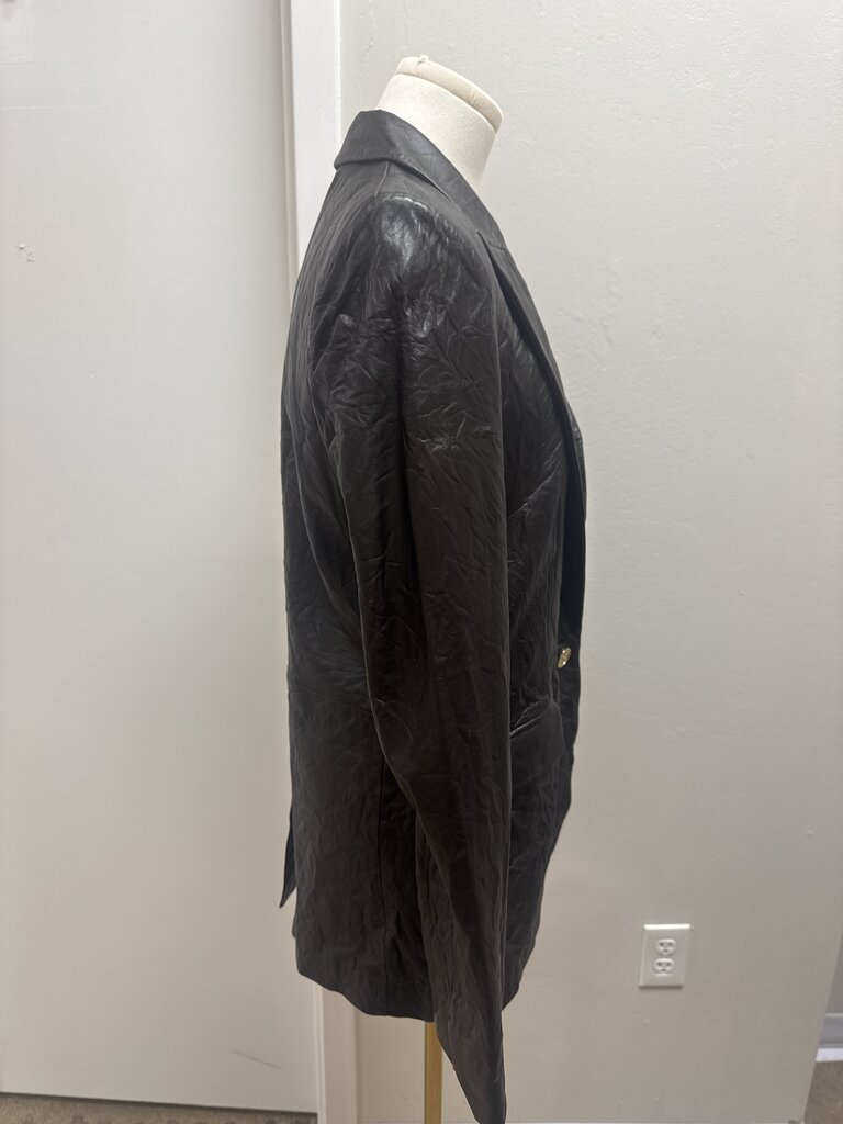 Zadig & Voltaire Lamb Leather Blazer