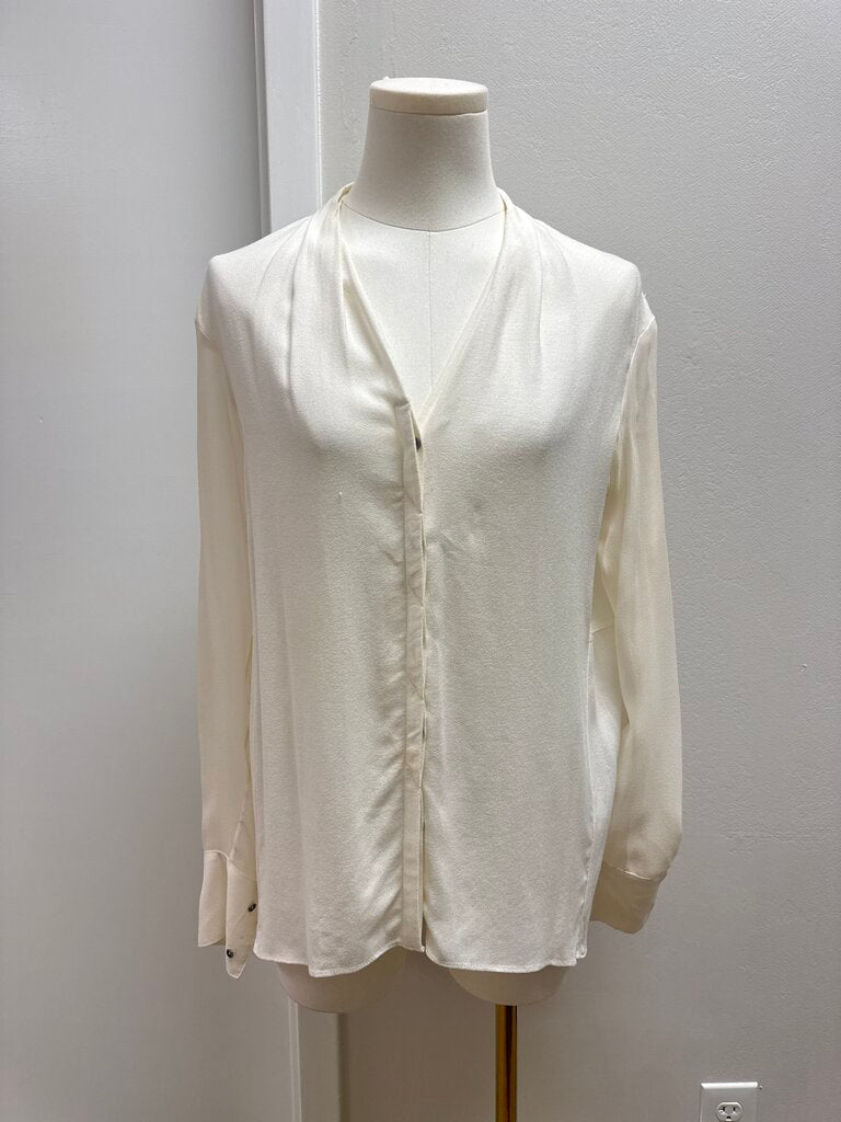 Helmut Lang Ecru Blouse