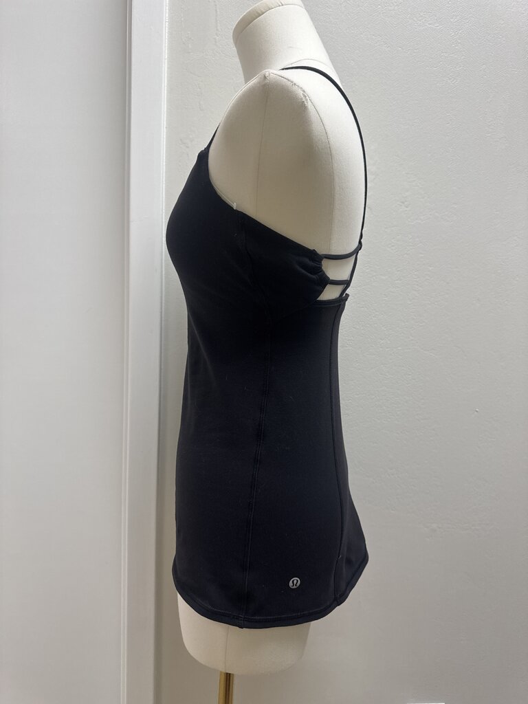 Lululemon Black Criss Cross Tank