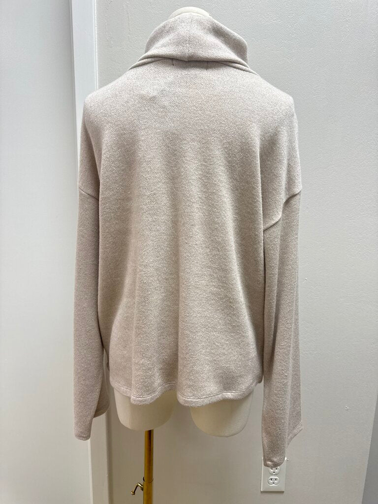 Sanctuary Tan Metallic Turtleneck NWT