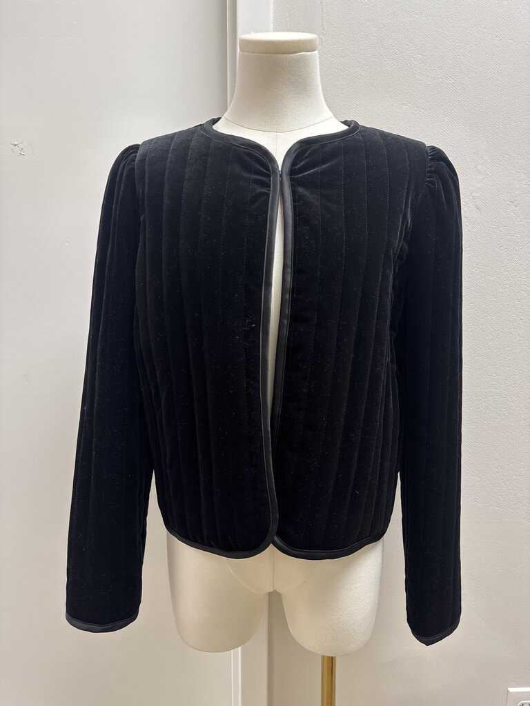 Sanctuary Velvet Quilted Jacket (In Store $119)