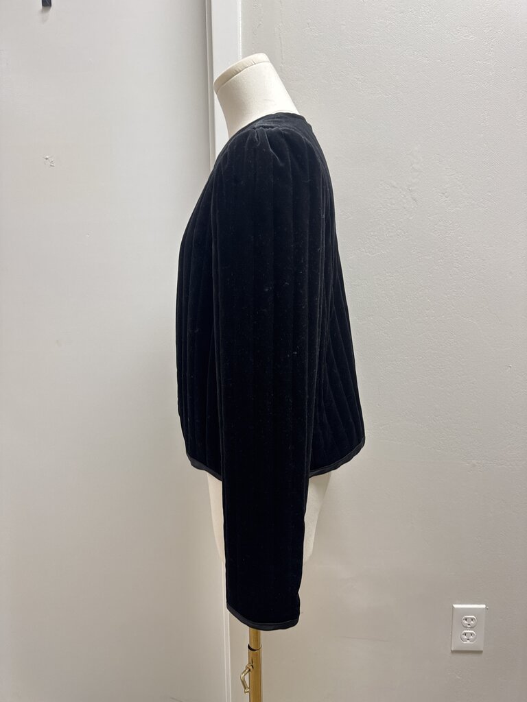 Sanctuary Velvet Quilted Jacket (In Store $119)